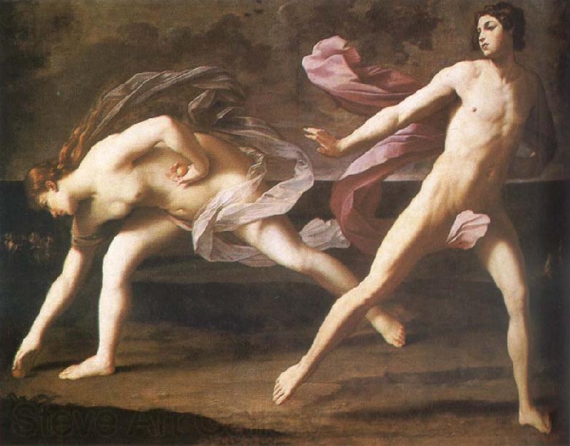 Guido Reni Atalanta and Hippomenes Germany oil painting art